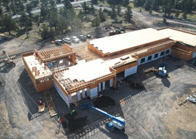 Electrical BIM Model – Main Division Building | Redmond Wetland Facilities, Oregon
Fully coordinated electrical BIM model developed in partnership with Camp Creek Electric, covering underground conduit layouts, floor boxes, overhead, and temporary services. Clash detection during modeling reduced construction time by 65%, with full conduit routing, fill calculations, and BOM delivered for the entire building.