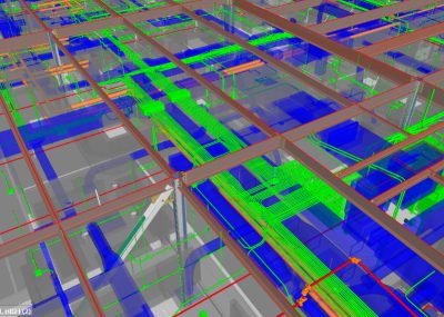 Clash-Free Electrical BIM Model – Healthcare Facility
Fully coordinated, clash-free electrical BIM model for a healthcare facility, managing high-density conduit routing across critical systems while maintaining compliance and schedule.